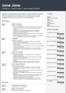 Canadian Resume CV