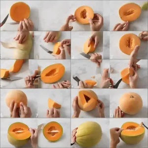 How To Cut A Cantaloupe