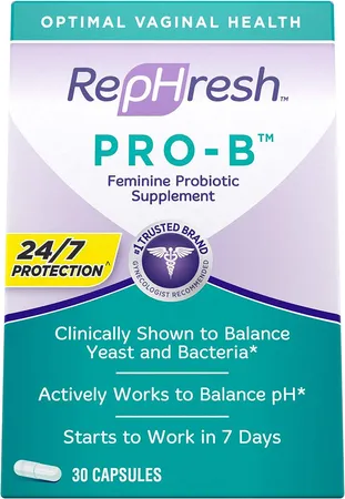 Best Probiotics For Women RepHresh Pro-B Probiotic Feminine Supplement