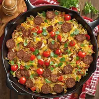 Vegan Breakfast Sausage and Potato Hash Find Vegetarian Recipes