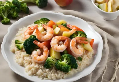Stir-Fried Shrimp Mixed Vegetables