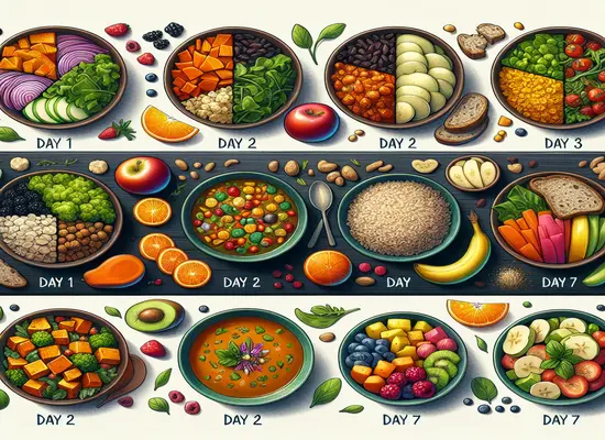 7 Day Daniel Fast Meal Plan With Detailed Food List
