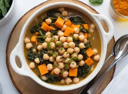 Chickpea Sweet Potato Stew