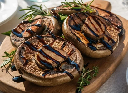Grilled Portobello Mushroom Steaks