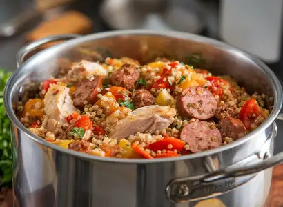 Instant Pot Jambalaya with Quinoa