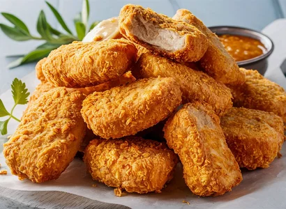Oat Bran Chicken Nuggets