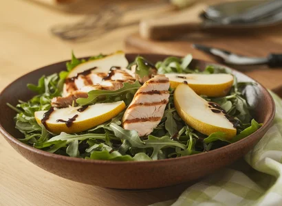 Arugula Salad with Grilled Chicken