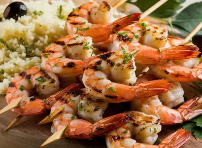 Grilled Shrimp Skewers