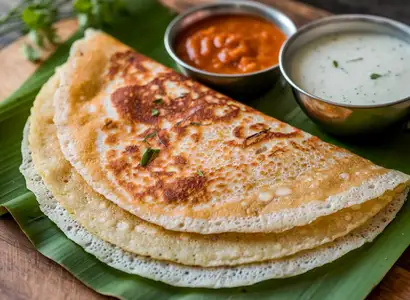 Oatmeal Rava Dosa
