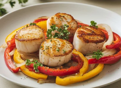Pan-Seared Scallops