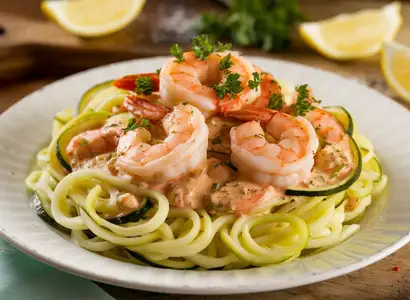 Shrimp Scampi Zoodles