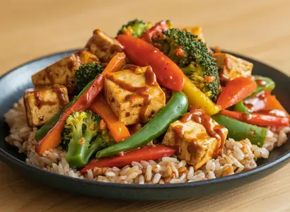 Teriyaki Tofu Stir-Fry