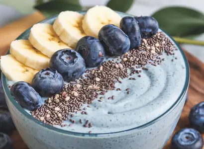 Blueberry Banana Smoothie Bowl