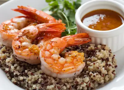 Grilled Shrimp with Apple Cider Vinegar Marinade