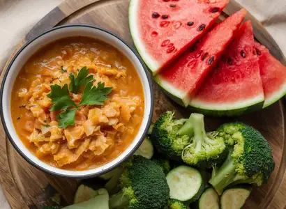 Cabbage Soup Fruits Vegetables Day 3