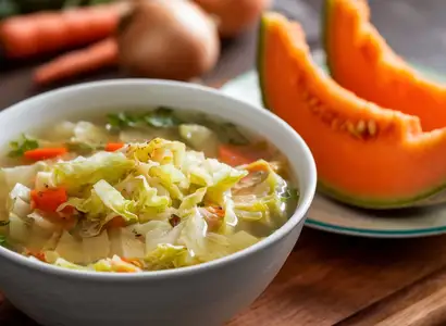 Cabbage Soup and Fruits Day 1