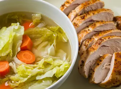 Cabbage Soup and Protein Day 5