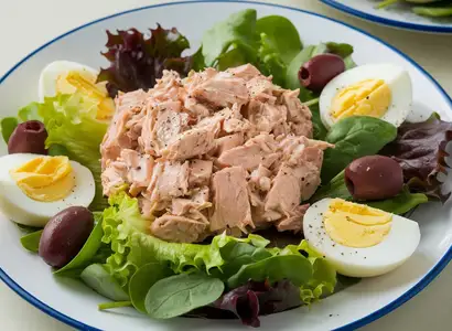 Tuna Salad With Mixed Greens