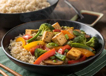 Veggie Stir-Fry Perfect for a 1200 Calorie Diet Meal Plan