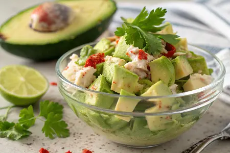 Avocado and Crab Salad