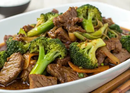 Beef and Broccoli Stir Fry
