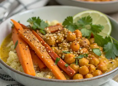 Chickpea Soup with Carrots