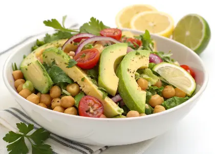 Chickpea and Avocado Salad