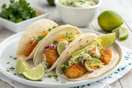 Coconut Lime Fish Tacos