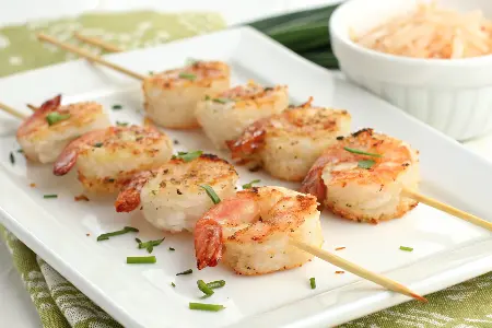 Coconut Shrimp Skewers