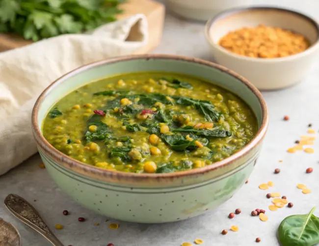 Dan's Longevity Spinach Dal