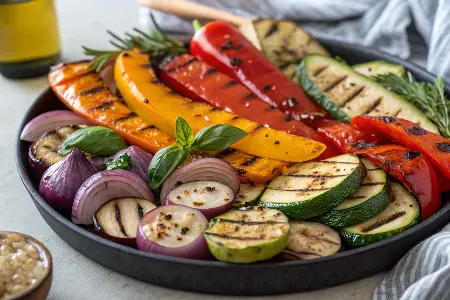 Grilled Vegetable Antipasto Platter