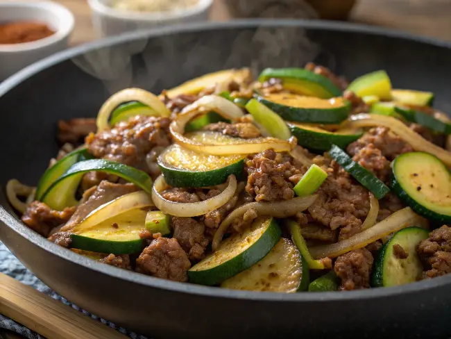 Ground Beef Stir Fry