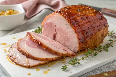 Maple Dijon Glazed Ham
