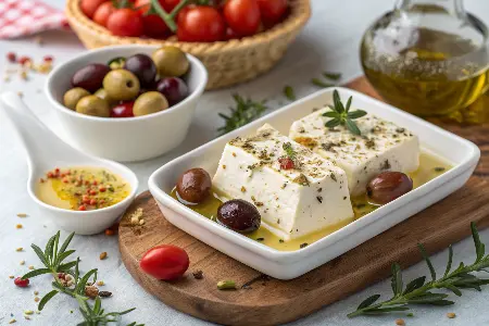 Marinated Feta