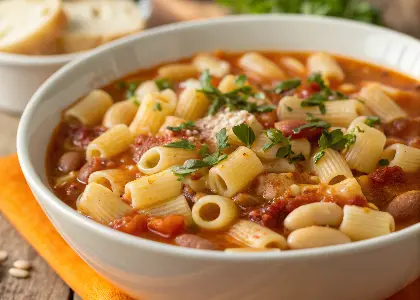 Mediterranean Pasta E Fagioli