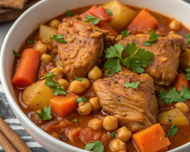 Moroccan Chicken Stew