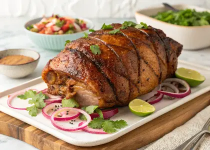 Puerto Rican Pernil