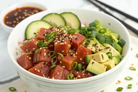 Spicy Tuna Poke Bowl