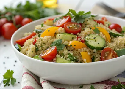 Spring Vegetable Quinoa Salad