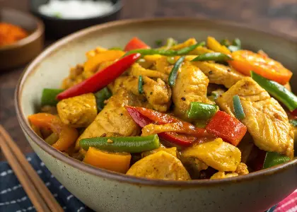 Turmeric Chicken Stir-Fry