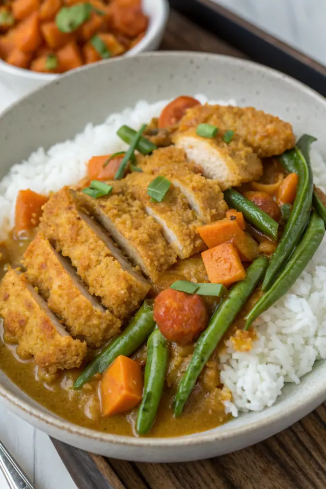 Plant Based Chicken Curry Katsu