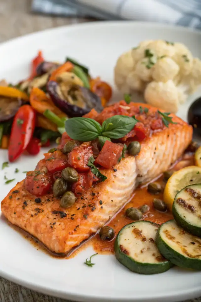 Salmon Provencal