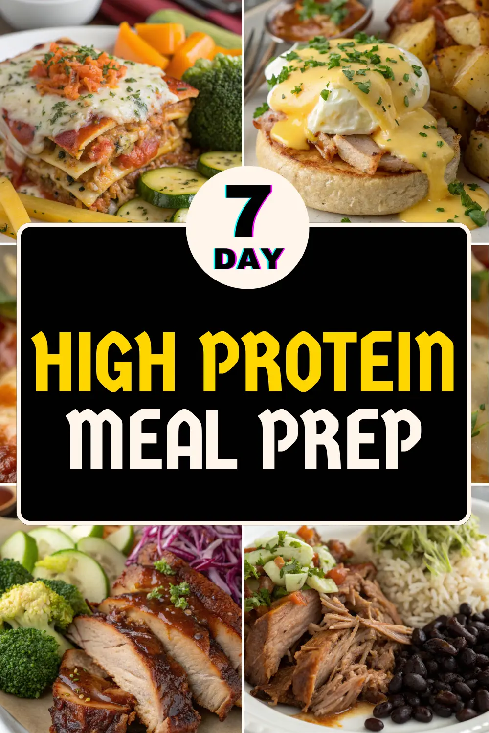 7-Day High Protein Meal Prep | Delicious Chef-Prepared Meals