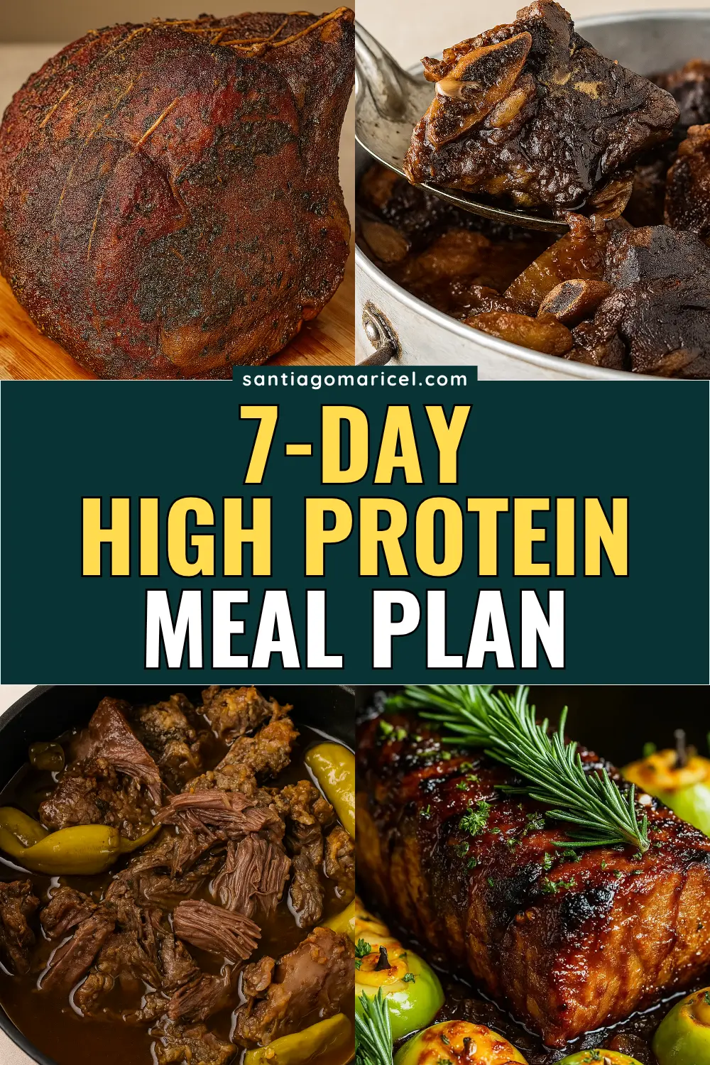 Simple 7-Day High Protein Meal Plan For Weight Loss