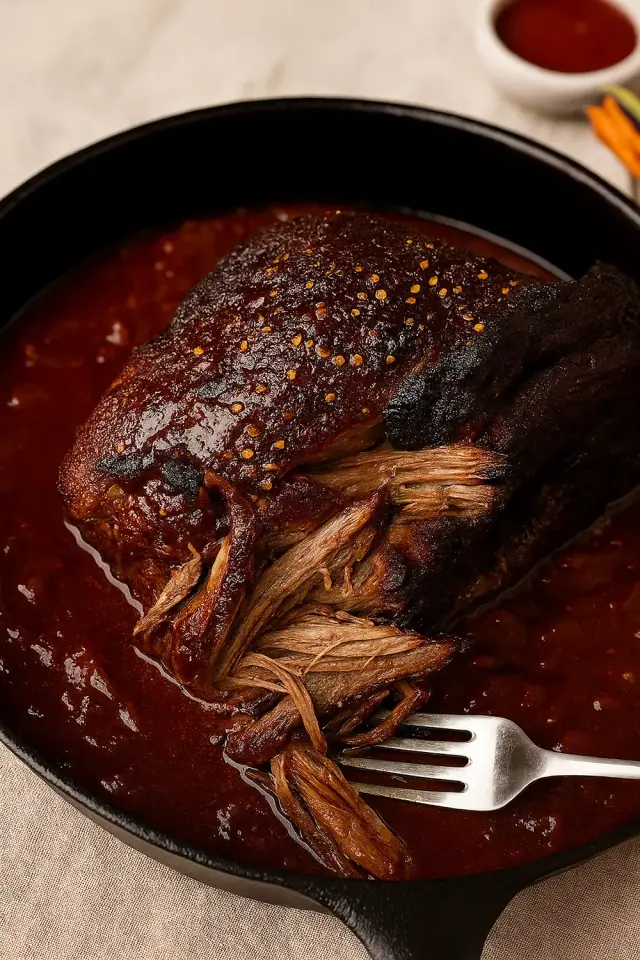 Slow Cooker Smoked Beef Brisket Recipe