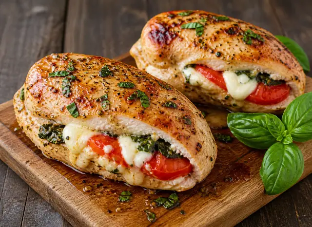 Caprese Stuffed Chicken