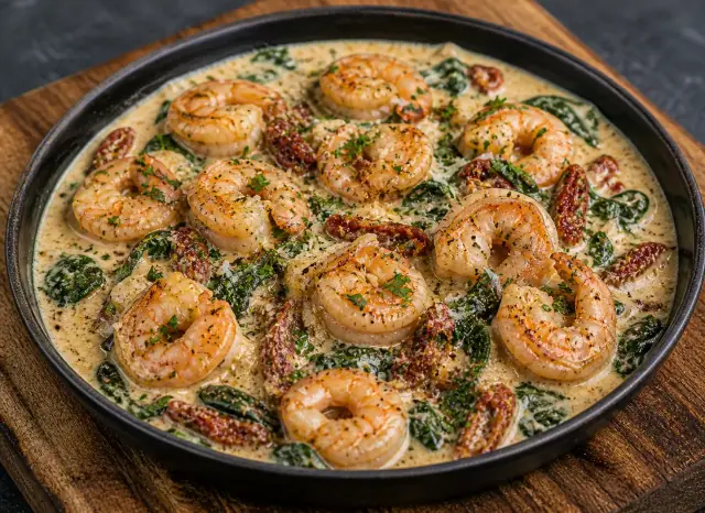 Creamy Tuscan Shrimp