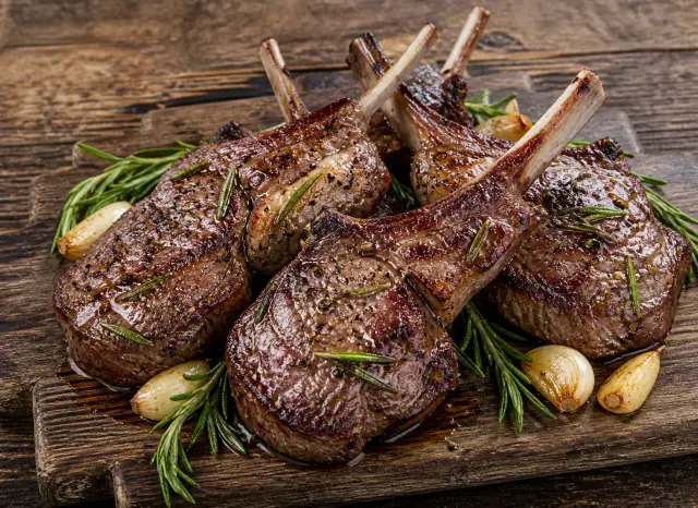 Garlic Rosemary Lamb Chops