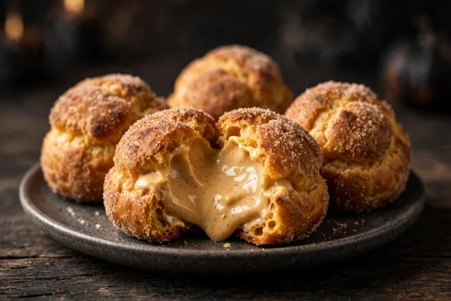 Pumpkin Spice Breakfast Puffs