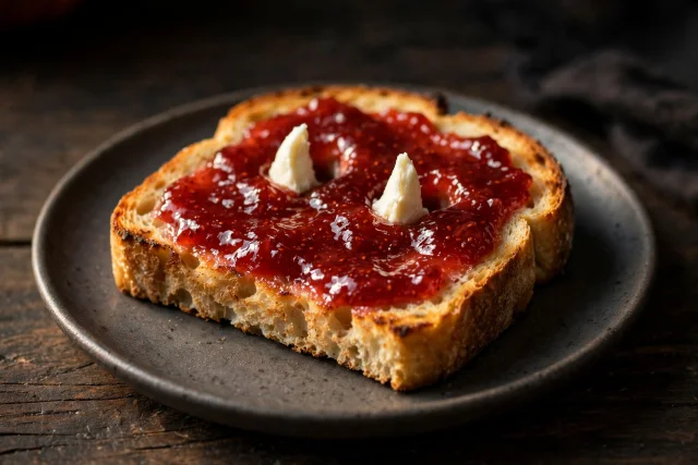 Vampire Bite Toast
